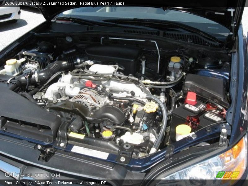 Regal Blue Pearl / Taupe 2006 Subaru Legacy 2.5i Limited Sedan