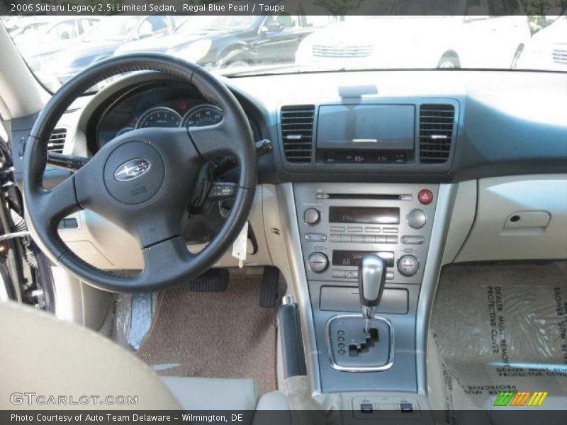 Regal Blue Pearl / Taupe 2006 Subaru Legacy 2.5i Limited Sedan