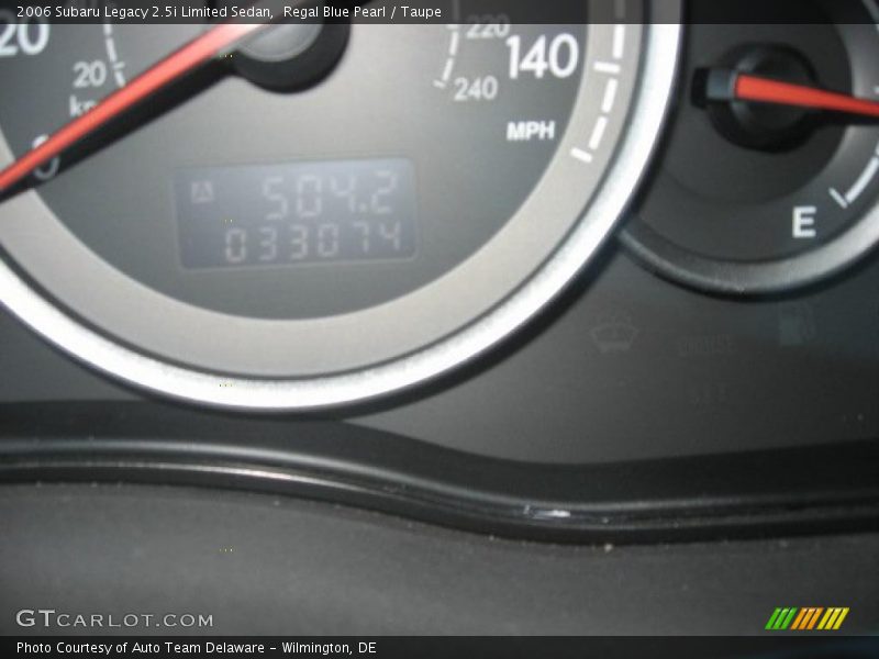 Regal Blue Pearl / Taupe 2006 Subaru Legacy 2.5i Limited Sedan