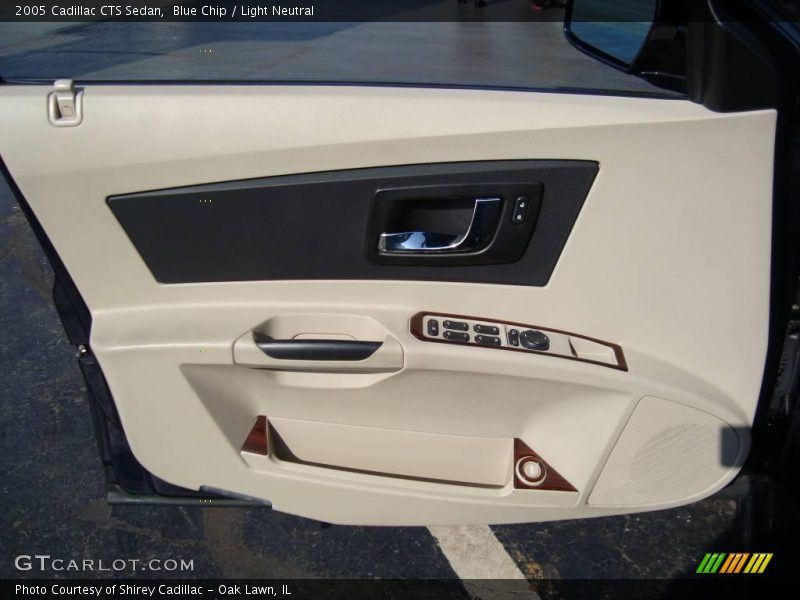 Blue Chip / Light Neutral 2005 Cadillac CTS Sedan