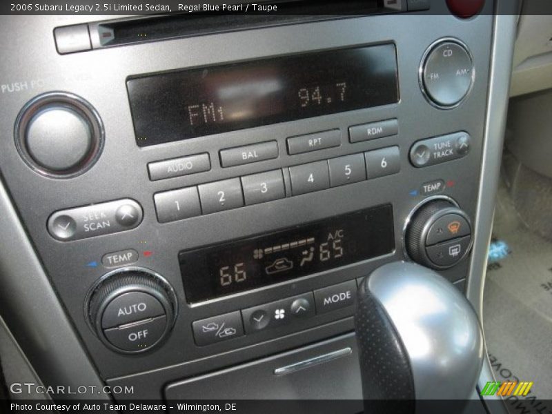 Regal Blue Pearl / Taupe 2006 Subaru Legacy 2.5i Limited Sedan