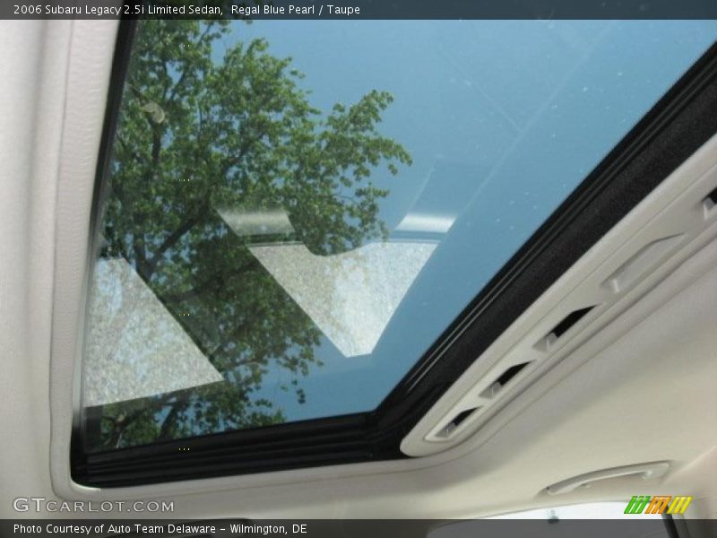 Regal Blue Pearl / Taupe 2006 Subaru Legacy 2.5i Limited Sedan