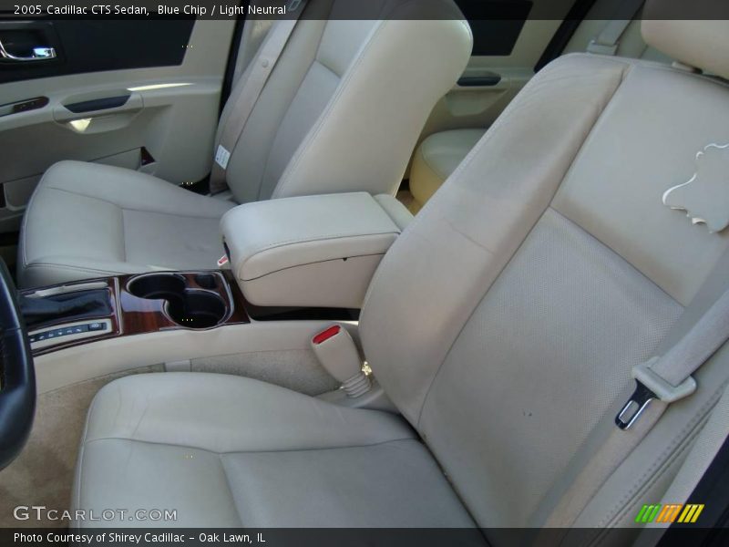 Blue Chip / Light Neutral 2005 Cadillac CTS Sedan