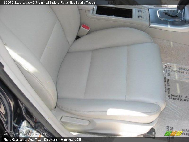 Regal Blue Pearl / Taupe 2006 Subaru Legacy 2.5i Limited Sedan