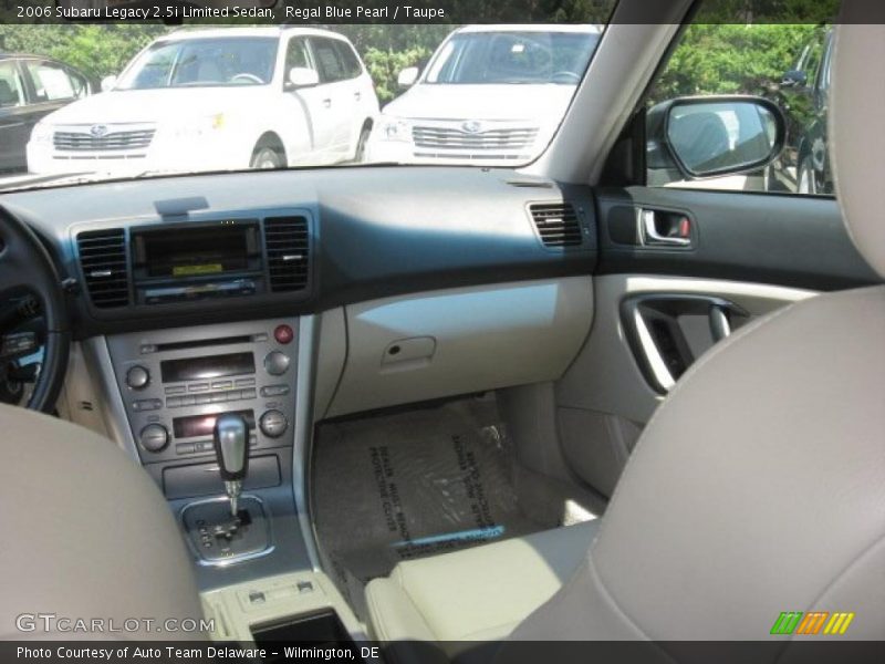 Regal Blue Pearl / Taupe 2006 Subaru Legacy 2.5i Limited Sedan