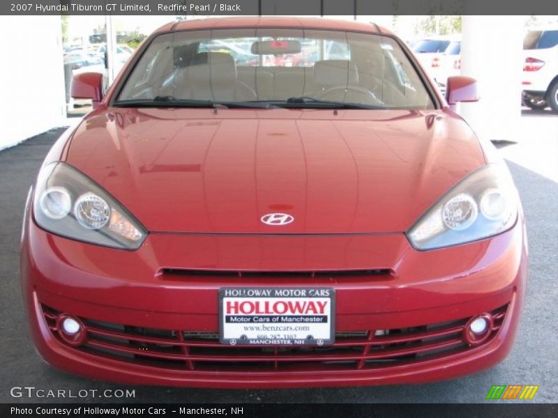 Redfire Pearl / Black 2007 Hyundai Tiburon GT Limited