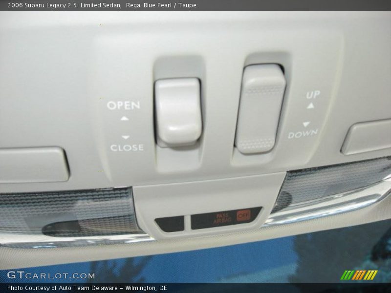 Regal Blue Pearl / Taupe 2006 Subaru Legacy 2.5i Limited Sedan