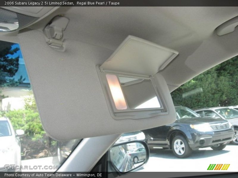 Regal Blue Pearl / Taupe 2006 Subaru Legacy 2.5i Limited Sedan