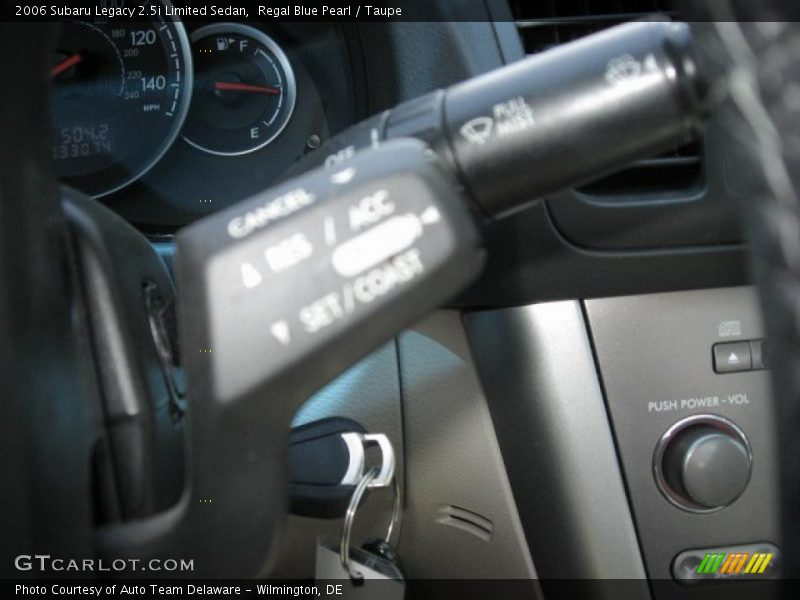 Regal Blue Pearl / Taupe 2006 Subaru Legacy 2.5i Limited Sedan