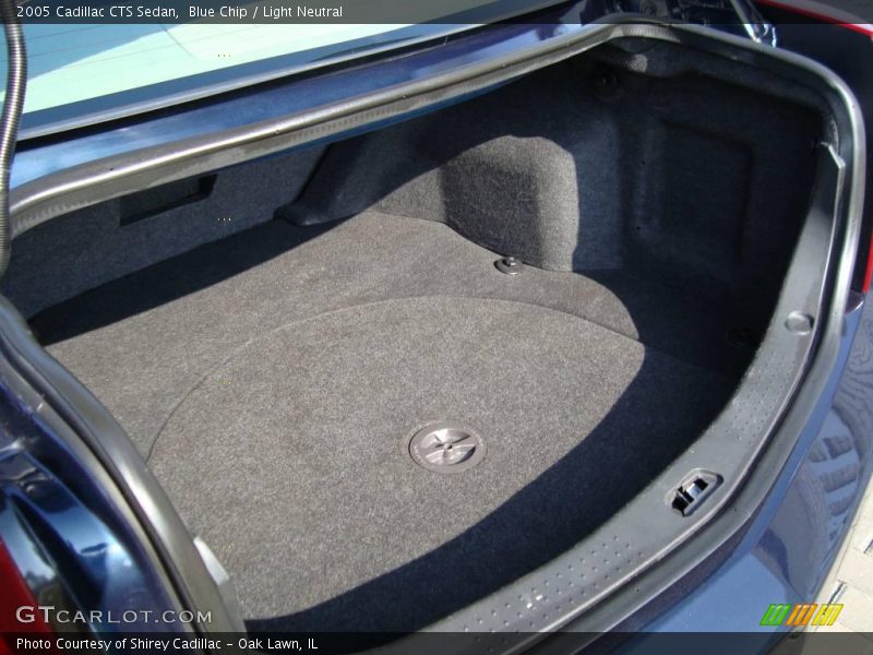 Blue Chip / Light Neutral 2005 Cadillac CTS Sedan