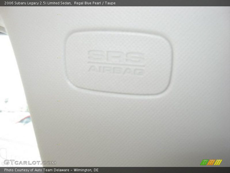 Regal Blue Pearl / Taupe 2006 Subaru Legacy 2.5i Limited Sedan