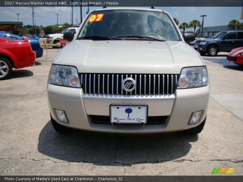 Light Sage Metallic / Pebble 2007 Mercury Mariner Hybrid 4WD