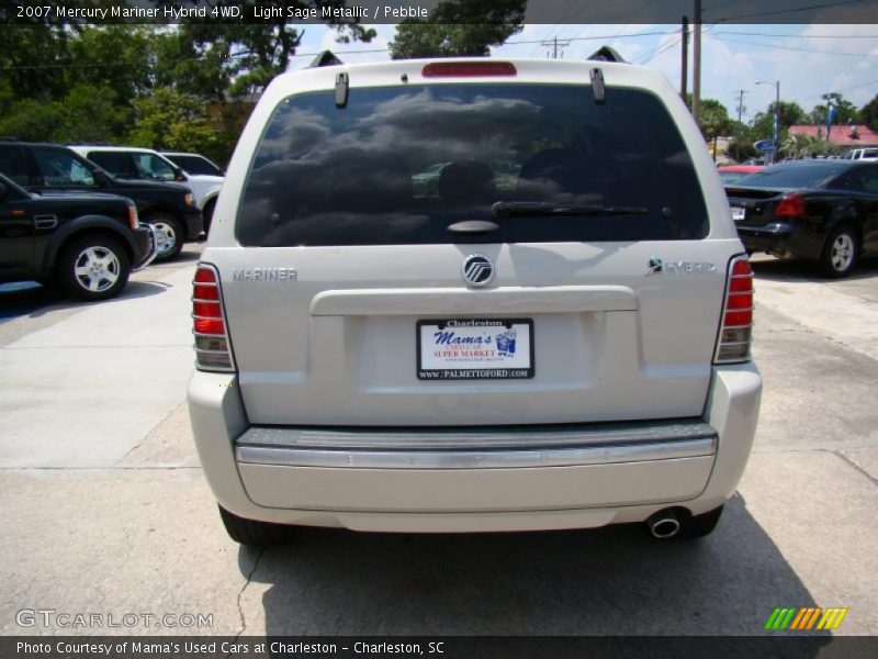 Light Sage Metallic / Pebble 2007 Mercury Mariner Hybrid 4WD