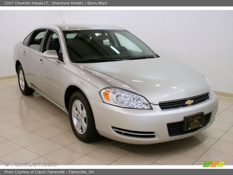 Silverstone Metallic / Ebony Black 2007 Chevrolet Impala LT
