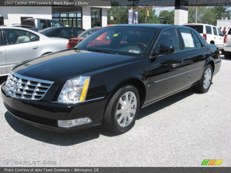 Black Raven / Ebony 2007 Cadillac DTS Luxury II