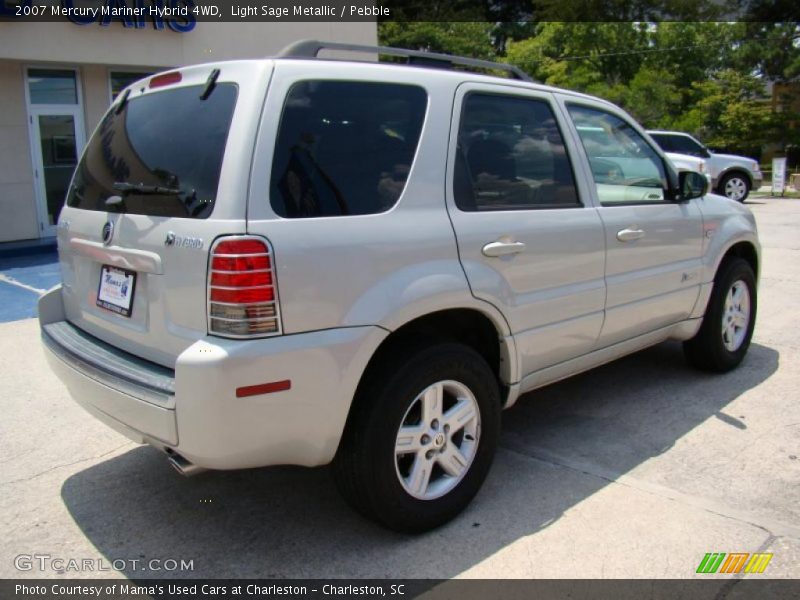 Light Sage Metallic / Pebble 2007 Mercury Mariner Hybrid 4WD