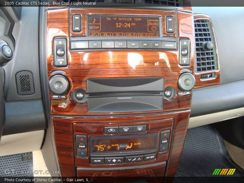 Blue Chip / Light Neutral 2005 Cadillac CTS Sedan