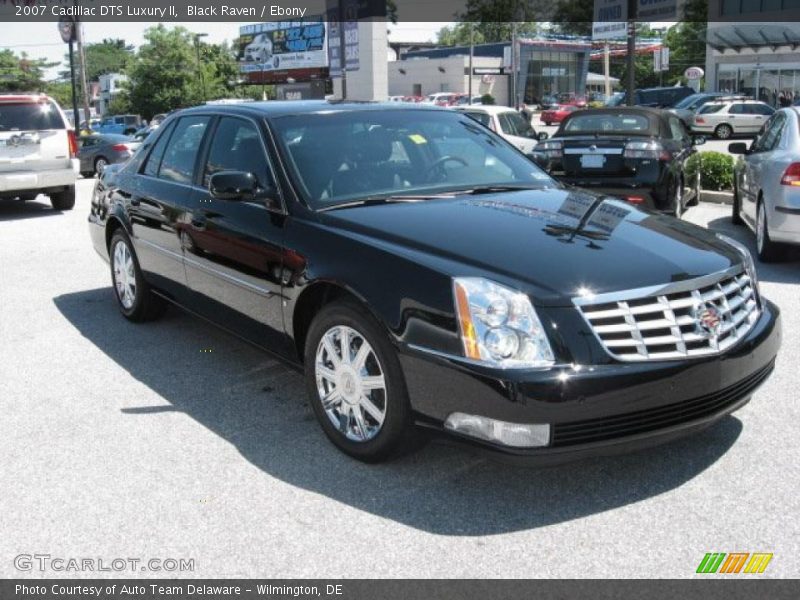 Black Raven / Ebony 2007 Cadillac DTS Luxury II