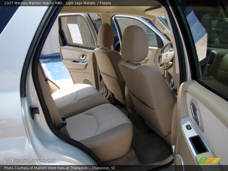 Light Sage Metallic / Pebble 2007 Mercury Mariner Hybrid 4WD