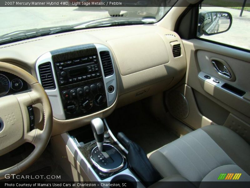 Light Sage Metallic / Pebble 2007 Mercury Mariner Hybrid 4WD