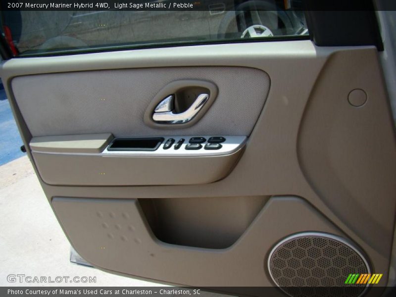 Light Sage Metallic / Pebble 2007 Mercury Mariner Hybrid 4WD