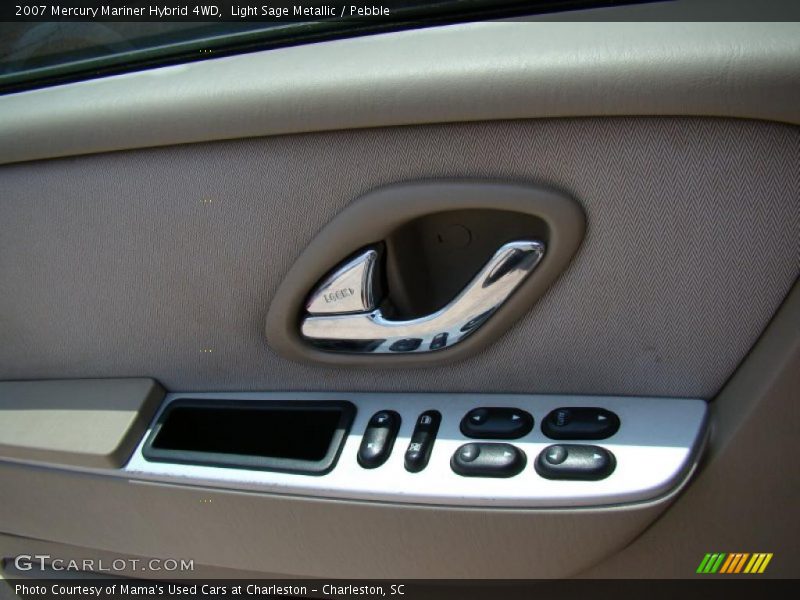Light Sage Metallic / Pebble 2007 Mercury Mariner Hybrid 4WD