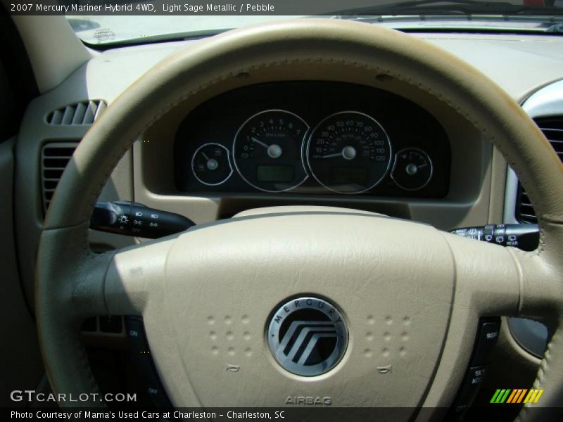 Light Sage Metallic / Pebble 2007 Mercury Mariner Hybrid 4WD