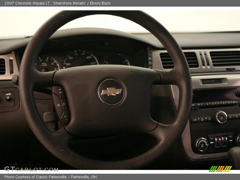 Silverstone Metallic / Ebony Black 2007 Chevrolet Impala LT