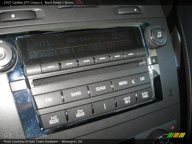 Black Raven / Ebony 2007 Cadillac DTS Luxury II