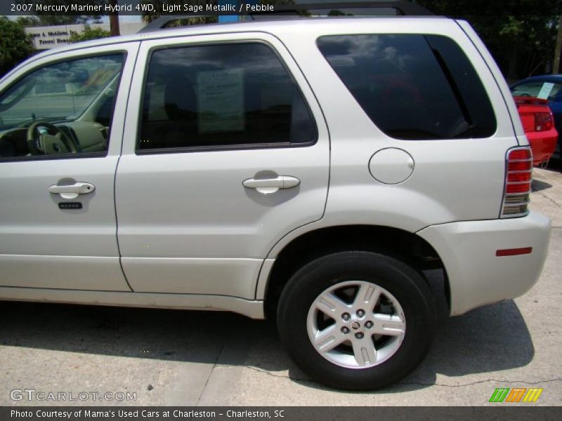 Light Sage Metallic / Pebble 2007 Mercury Mariner Hybrid 4WD