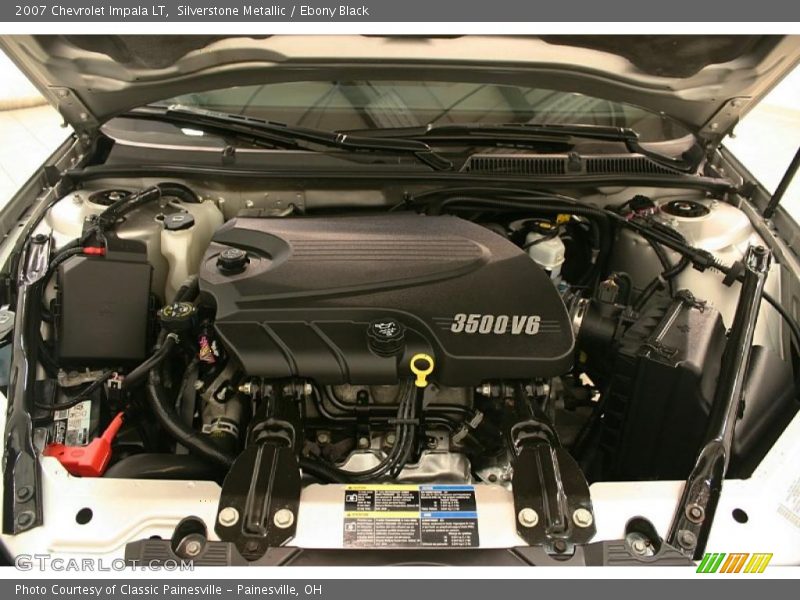 Silverstone Metallic / Ebony Black 2007 Chevrolet Impala LT