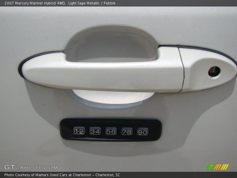 Light Sage Metallic / Pebble 2007 Mercury Mariner Hybrid 4WD