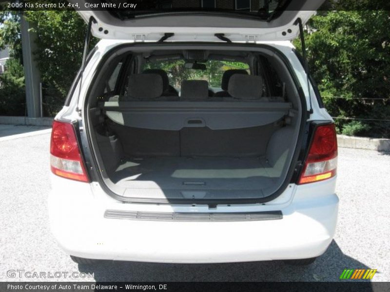 Clear White / Gray 2006 Kia Sorento LX 4x4