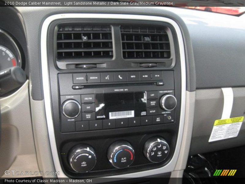 Light Sandstone Metallic / Dark Slate Gray/Medium Graystone 2010 Dodge Caliber Mainstreet