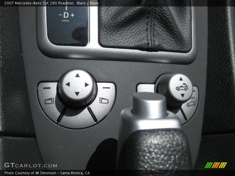 Black / Black 2007 Mercedes-Benz SLK 280 Roadster