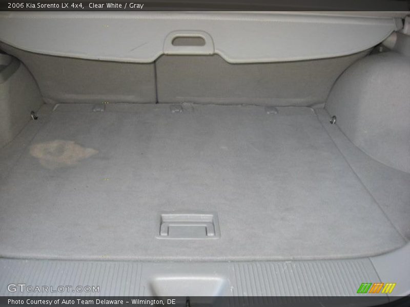 Clear White / Gray 2006 Kia Sorento LX 4x4
