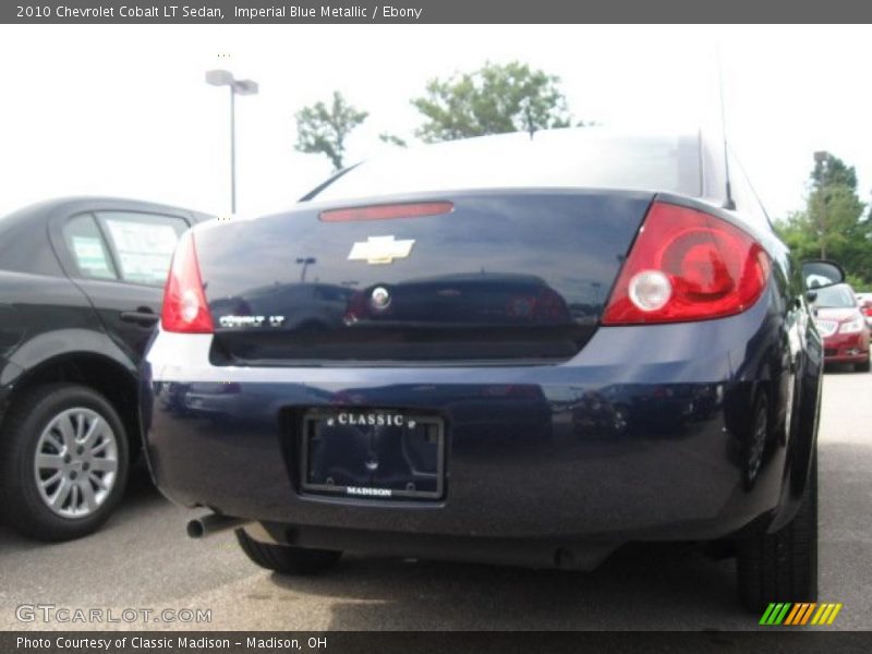 Imperial Blue Metallic / Ebony 2010 Chevrolet Cobalt LT Sedan