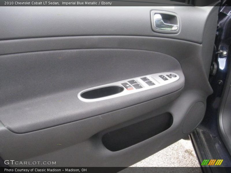 Imperial Blue Metallic / Ebony 2010 Chevrolet Cobalt LT Sedan