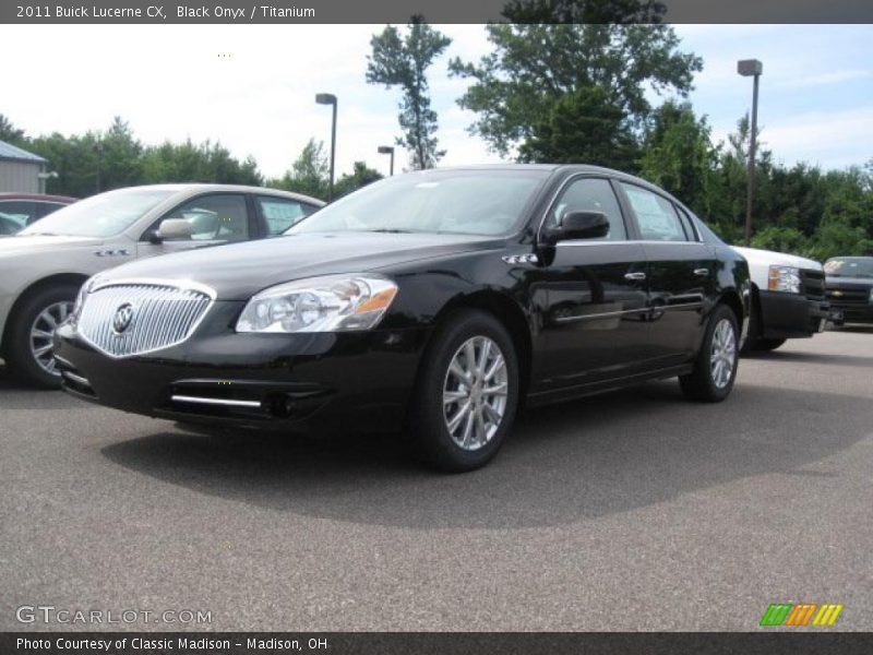 Black Onyx / Titanium 2011 Buick Lucerne CX