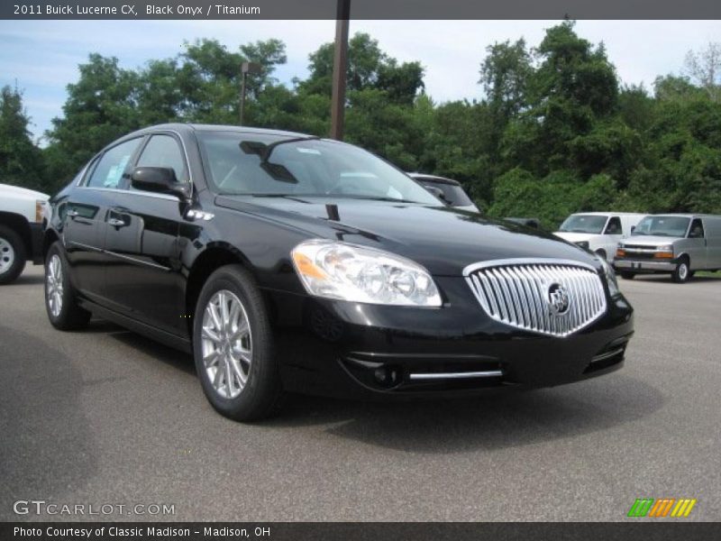 Black Onyx / Titanium 2011 Buick Lucerne CX