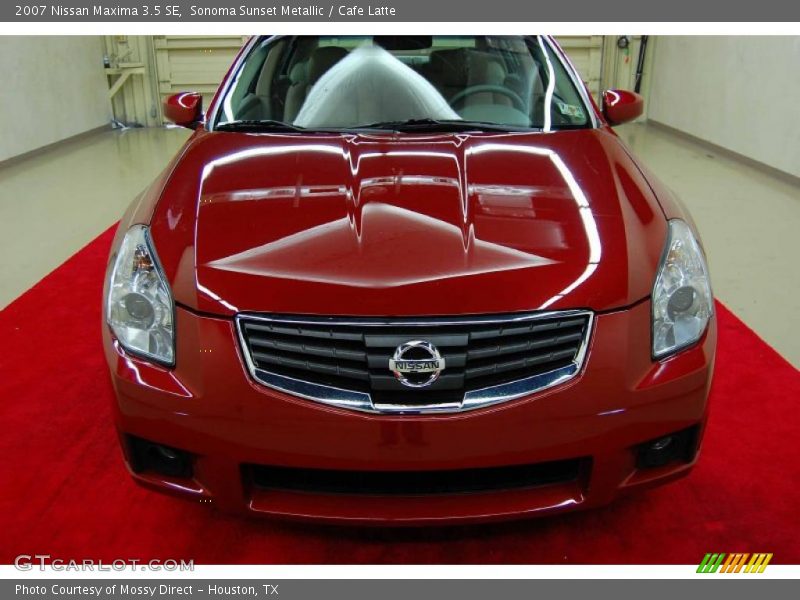 Sonoma Sunset Metallic / Cafe Latte 2007 Nissan Maxima 3.5 SE