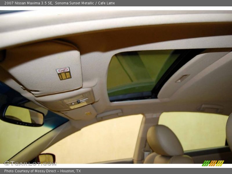 Sonoma Sunset Metallic / Cafe Latte 2007 Nissan Maxima 3.5 SE