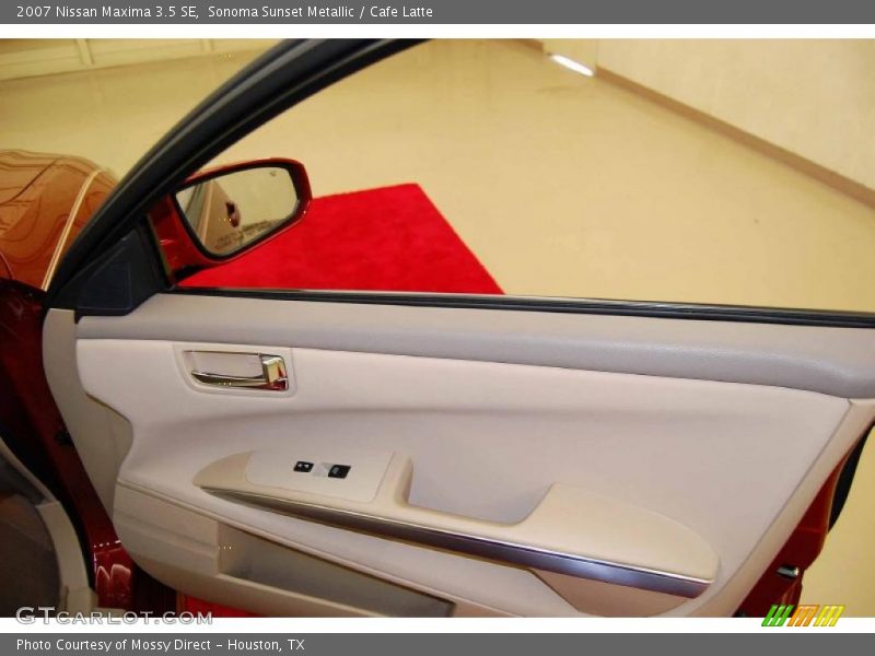 Sonoma Sunset Metallic / Cafe Latte 2007 Nissan Maxima 3.5 SE