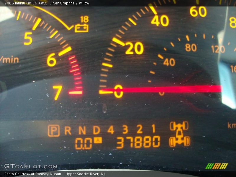 Silver Graphite / Willow 2006 Infiniti QX 56 4WD