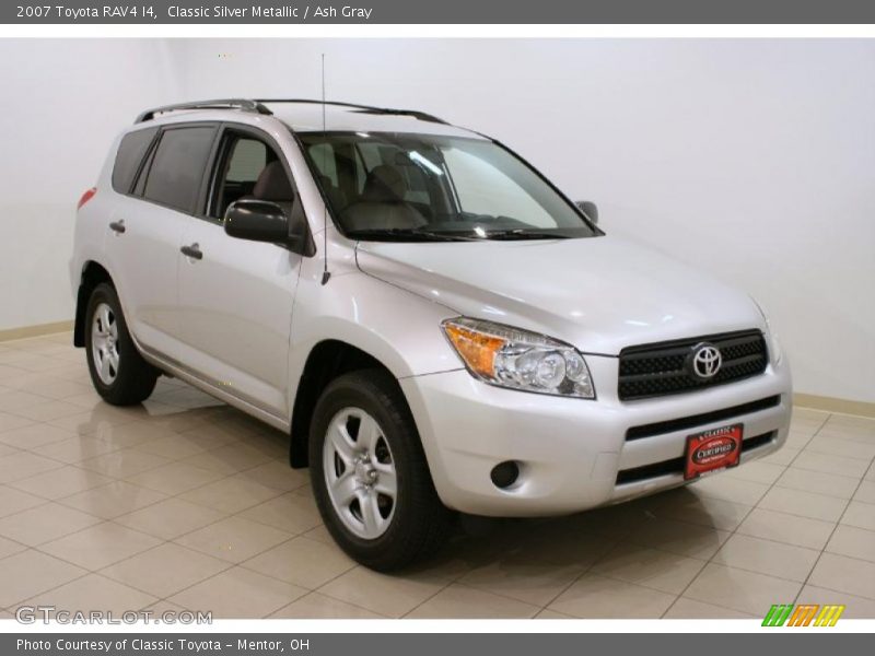 Classic Silver Metallic / Ash Gray 2007 Toyota RAV4 I4