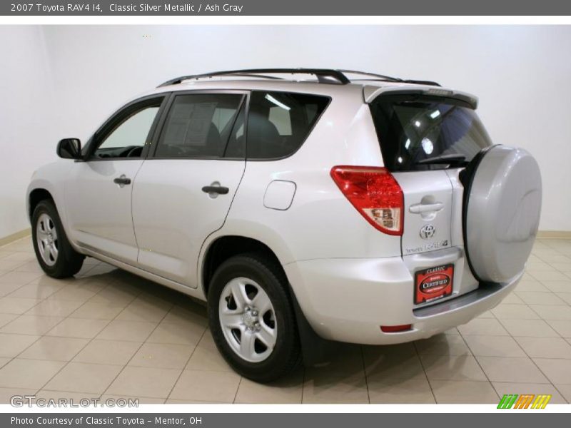 Classic Silver Metallic / Ash Gray 2007 Toyota RAV4 I4