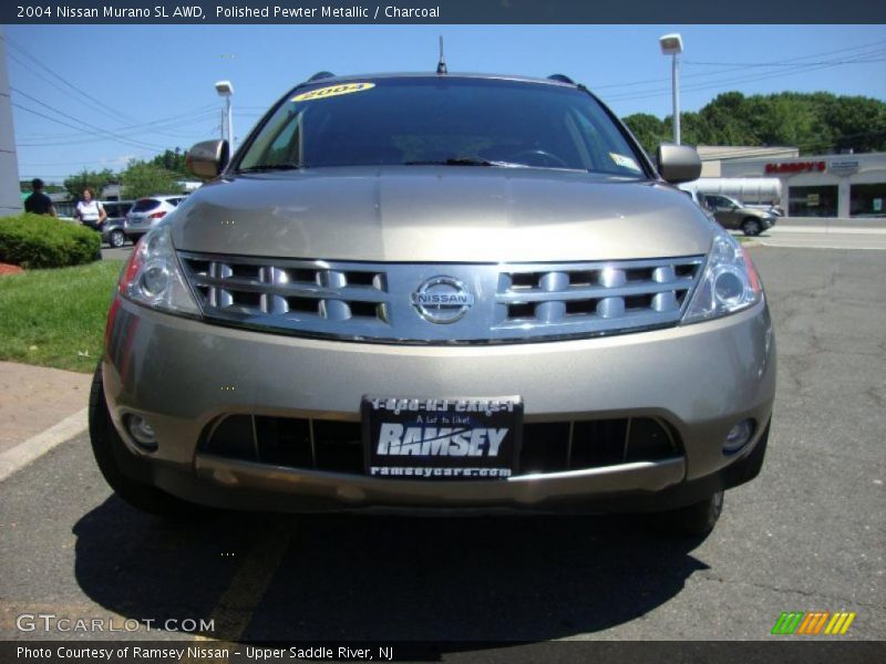 Polished Pewter Metallic / Charcoal 2004 Nissan Murano SL AWD