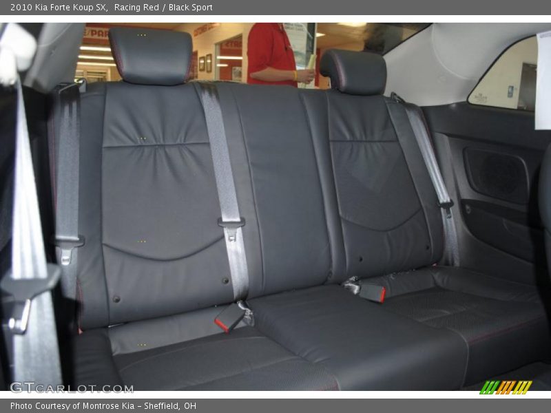 Racing Red / Black Sport 2010 Kia Forte Koup SX