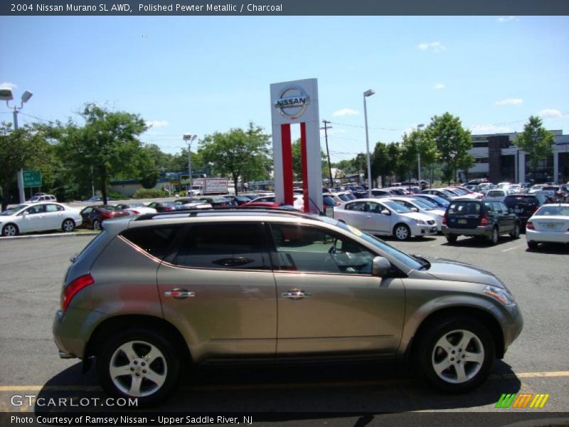 Polished Pewter Metallic / Charcoal 2004 Nissan Murano SL AWD