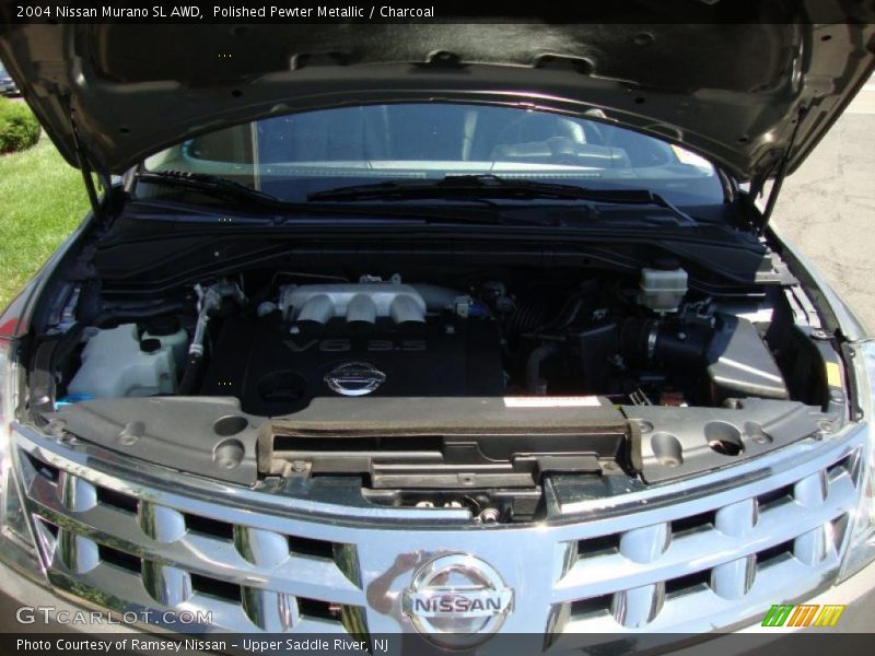 Polished Pewter Metallic / Charcoal 2004 Nissan Murano SL AWD